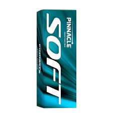 Pinnacle Soft Golf Balls 3 Pack White